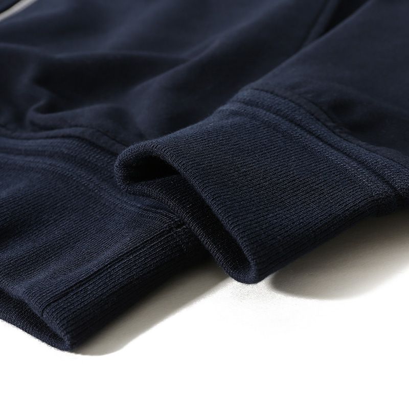 Details for Zegna 男士海軍藍棉質拉鍊連帽外套 SS24 系列. UD553-A7D859-B09