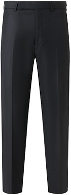 Zegna SS24 黑色拉鍊摺疊西裝長褲。 619F0-0A675T-B12 Buy Zegna SS24 黑色拉鍊摺疊西裝長褲。 619F0-0A675T-B12