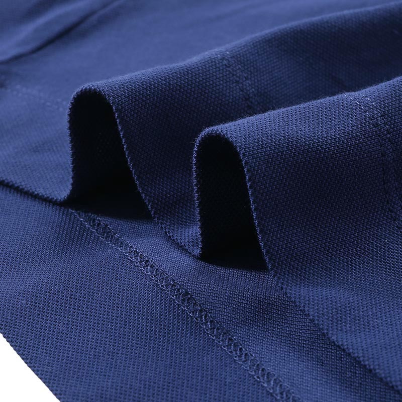 Sizing Zegna SS24 修身款 刺繡標誌POLO衫 工裝藍 UD358A-7D746-B07