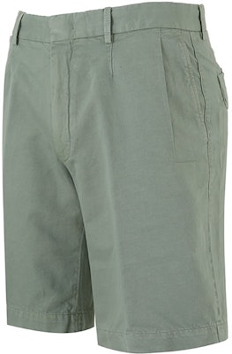 Zegna SS24 綠色拉鍊口袋休閒短褲 固色設計。 UDI37A-7TB05-V04 Shop Zegna SS24 綠色拉鍊口袋休閒短褲 固色設計。 UDI37A-7TB05-V04