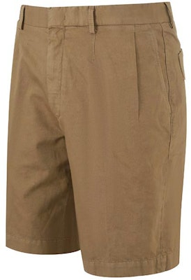 Zegna SS24 純色中腰直筒休閒短褲 男款 卡其棕色 UDI37A-7TB05-N04 Shop Zegna SS24 純色中腰直筒休閒短褲 男款 卡其棕色 UDI37A-7TB05-N04