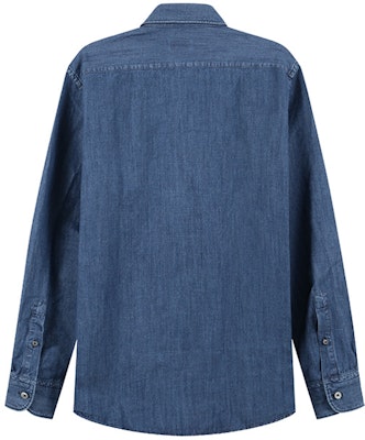 ゼニア SS24 ブルー無地シングルブレストカジュアル長袖シャツ UDX12-A7SRF6-192 Lookbook ゼニア SS24 ブルー無地シングルブレストカジュアル長袖シャツ UDX12-A7SRF6-192