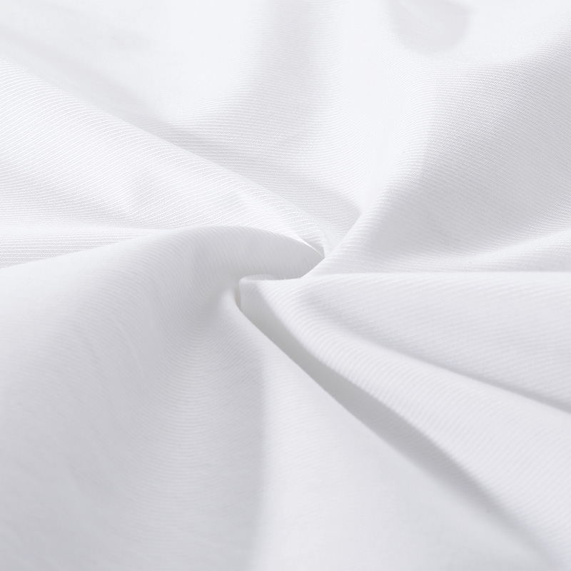 Zegna SS24 Solid White Long Sleeve Button-Up Shirt for Men 60134-1A69MS-0BA 圖 4