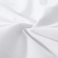 Shop Zegna SS24 男士純白長袖襯衫 60134-1A69MS-0BA