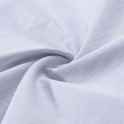 Zegna SS24 條紋單排扣休閒長袖襯衫男 淺藍灰 60122-6A69MS-0BA Cheap Zegna SS24 條紋單排扣休閒長袖襯衫男 淺藍灰 60122-6A69MS-0BA