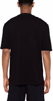 Shop Zegna SSS24 素黑色圓領短袖休閒T恤 男士版 UDC9XA7-C10-K09
