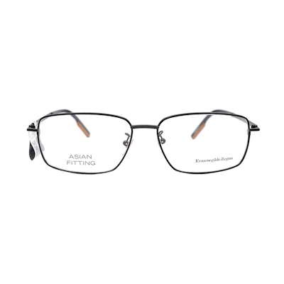 Zegna Visionary Business Alloy Rectangular Optical Eyeglass Frame for Men. EZ5213-D 002
