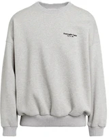 Order Zegna x Fear of God 中國限定灰色寬鬆圓領長袖上衣。 FZJ803-FZ1003-K92