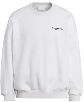 Order Zegna x Fear of God 男女同款棉質混紡圓領白色長袖上衣 FZJ803-FZ1003-N01
