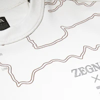 Details for Zegna x Norda SS23 白色印花長袖運動衫。 UB522A5-NOR872-N01