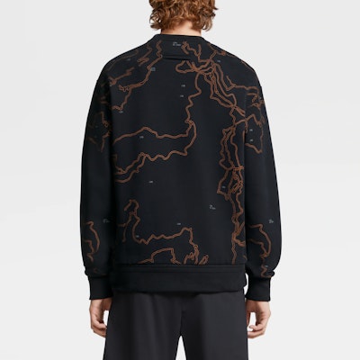Zegna x Norda SS23 黑色印花長袖運動衫 男裝。 UB522A5-NOR872-K09 Shop Zegna x Norda SS23 黑色印花長袖運動衫 男裝。 UB522A5-NOR872-K09