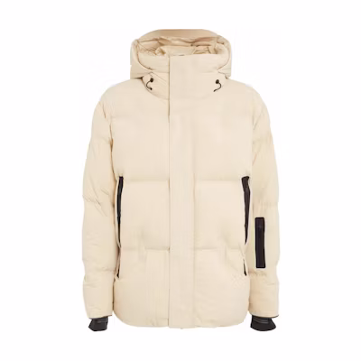 Zegna Yellow Colorblock Hooded Down Jacket UCTA7A6-CCT531-N05