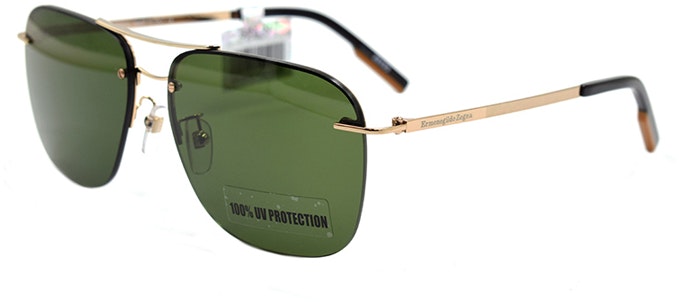 zegna-zeiss-lens-double-bridge-semi-rim-holiday-travel-alloy-aviator-sunglasses-gold-ez-0189-d-28-n