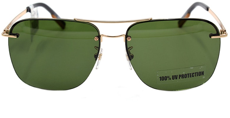 Zegna Zeiss 金色雙橋半框合金飛行員太陽眼鏡 假日旅行款 EZ0189-D 28N Lookbook Zegna Zeiss 金色雙橋半框合金飛行員太陽眼鏡 假日旅行款 EZ0189-D 28N