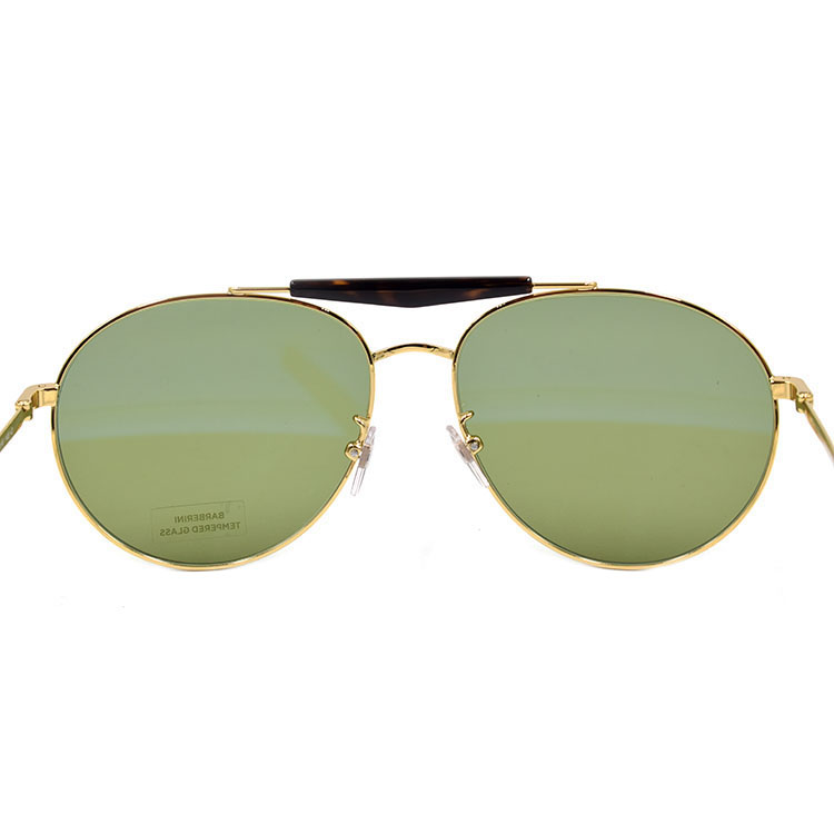 Shop 傑尼亞 Zeiss 鏡片現代飛行員墨鏡 假日旅行 金屬金色。 EZ0154-F 30N