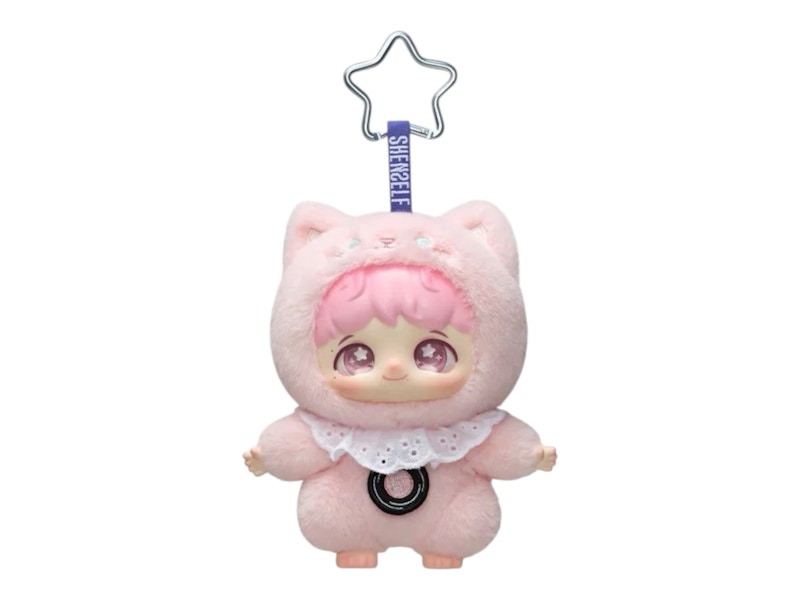 ZHOU SHEN Pop Mart SHENSELF Series Say Hi Vinyl Plush Doll Pendant