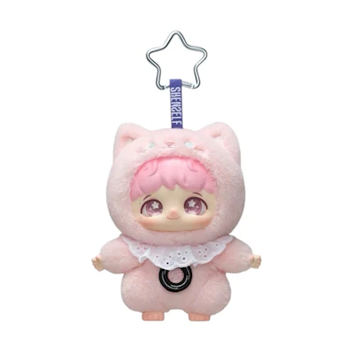 ZHOU SHEN Pop Mart SHENSELF Series Say Hi Vinyl Plush Doll Pendant
