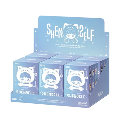 ZHOU SHEN Pop Mart SHENSELF Series Vinyl Plush Doll Pendant Sealed Case (9 Blind Box)