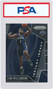 Zion Williamson 2019 Panini Prizm Rookie Impacto Instantáneo #2 Buy Zion Williamson 2019 Panini Prizm Rookie Impacto Instantáneo #2