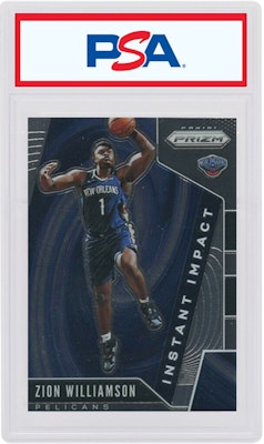 Zion Williamson 2019 Panini Prizm Rookie Impacto Instantáneo #2 Buy Zion Williamson 2019 Panini Prizm Rookie Impacto Instantáneo #2