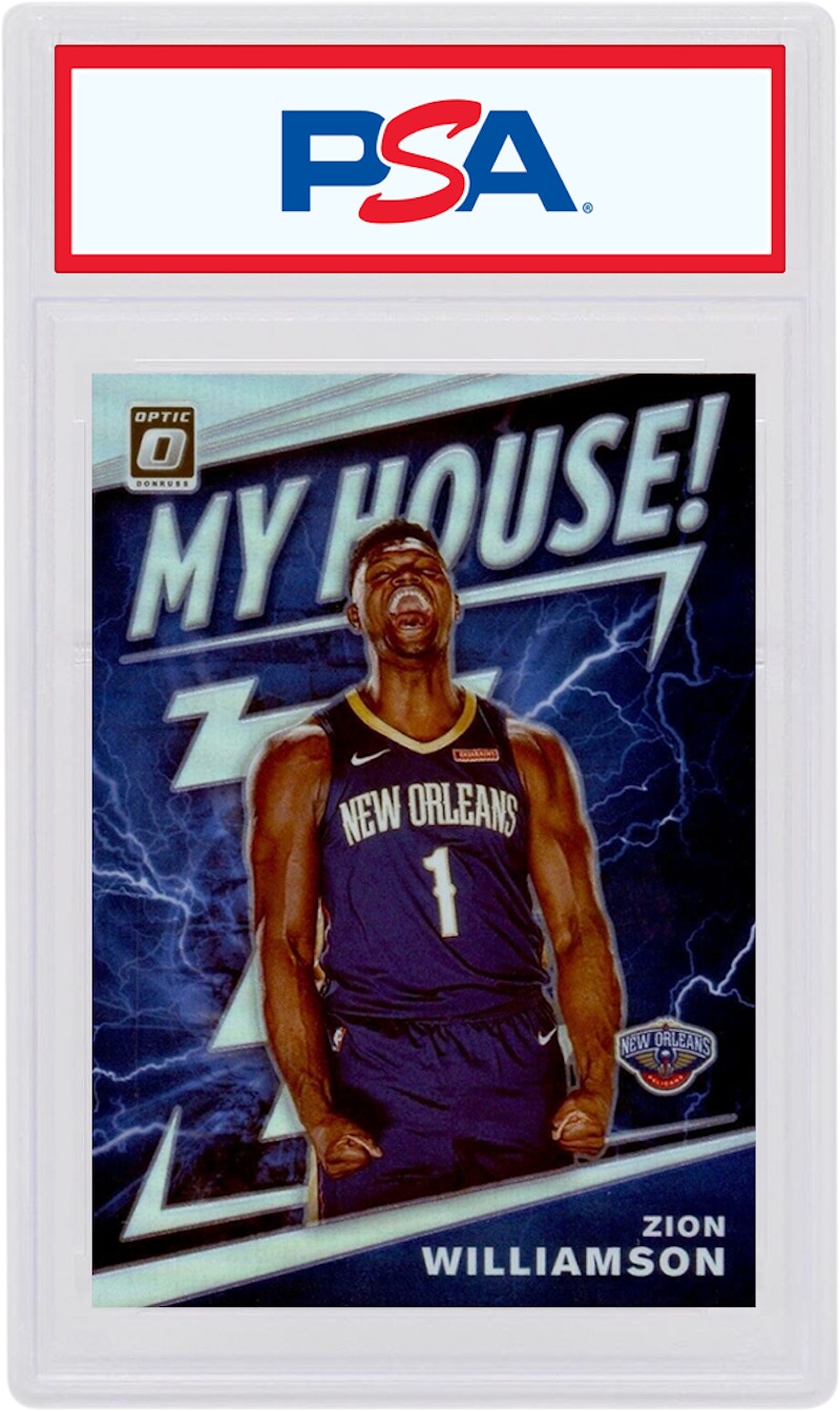 Zion Williamson 2019 Donruss Optic My House Rookie Holo #15