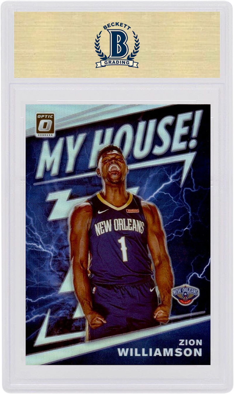 Order Zion Williamson 2019 Donruss Optic My House Novato Holo #15