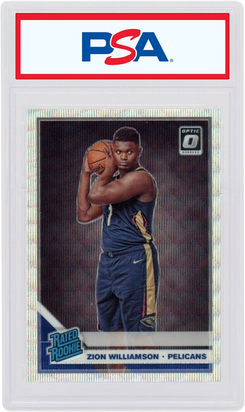 Buy Zion Williamson 2019 Donruss Optic Rookie Fanatics Caja Set #158