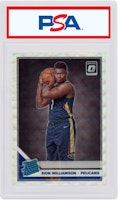 Zion Williamson 2019 Donruss Optic Rookie Fanatics Box Set #158 Zion Williamson 2019 Donruss Optic Rookie Fanatics Box Set #158