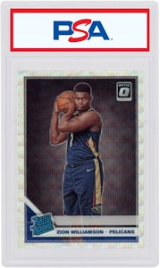 Zion Williamson 2019 Donruss Optic Rookie Fanatics Box Set #158 Koleksi Buy Zion Williamson 2019 Donruss Optic Rookie Fanatics Box Set #158 Koleksi