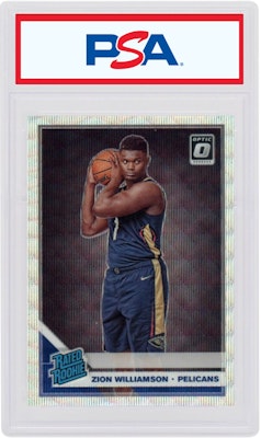 Zion Williamson 2019 Donruss Optic Rookie Fanatics Box Set #158 Buy Zion Williamson 2019 Donruss Optic Rookie Fanatics Box Set #158