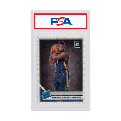 Zion Williamson 2019 Donruss Optic Rookie Fanatics Box Set #158