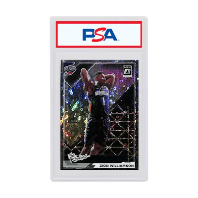 Zion Williamson 2019 Donruss Optic The Rookies Rookie Fastbreak #1
