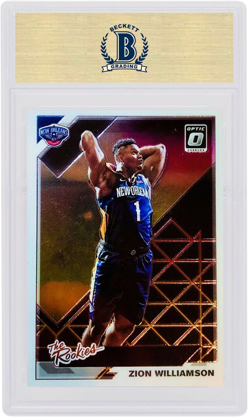 Order Zion Williamson 2019 Donruss Optic The Rookies Novato #1