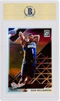 Zion Williamson 2019 Donruss Optic The Rookies 'Rookie' #1 Order Zion Williamson 2019 Donruss Optic The Rookies 'Rookie' #1