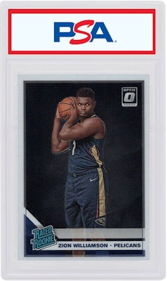 Zion Williamson 2019 Panini Donruss Optic Rookie #158 Buy Zion Williamson 2019 Panini Donruss Optic Rookie #158