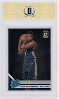 Zion Williamson 2019 Panini Donruss Optic Rookie #158 Kad Pemula Order Zion Williamson 2019 Panini Donruss Optic Rookie #158 Kad Pemula
