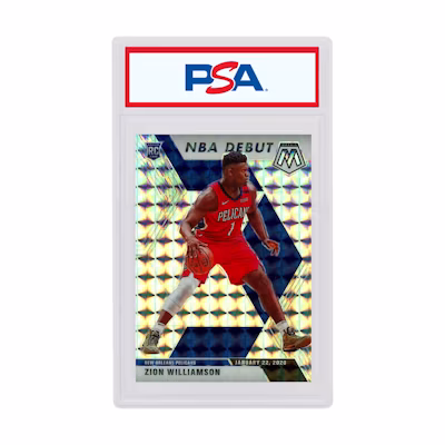 Zion Williamson 2019 Panini Mosaic NBA Debut Rookie Mosaic #269
