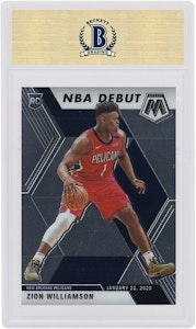 Zion Williamson 2019 Panini Mosaic NBA Debut Rookie #269 Kad Pemula Order Zion Williamson 2019 Panini Mosaic NBA Debut Rookie #269 Kad Pemula