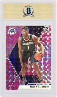 Zion Williamson 2019 Panini Mosaic Rookie Camo Pink #209 Order Zion Williamson 2019 Panini Mosaic Rookie Camo Pink #209