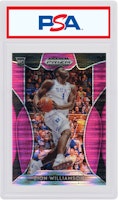 Zion Williamson 2019 Panini Prizm Draft Picks Rookie Pink Pulsar #1 Zion Williamson 2019 Panini Prizm Draft Picks Rookie Pink Pulsar #1