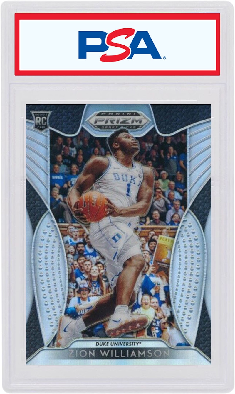 Zion WIlliamson 2019 Panini Prizm Draft Picks Rookie Silver #1