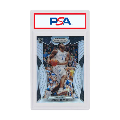 Zion WIlliamson 2019 Panini Prizm Draft Picks Rookie Silver #1