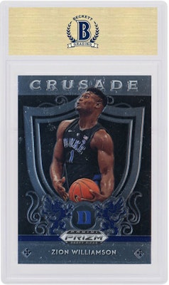 Zion WIlliamson 2019 Panini Prizm Draft Picks Rookie Crusade #51 Order Zion WIlliamson 2019 Panini Prizm Draft Picks Rookie Crusade #51