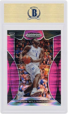 Zion Williamson 2019 Panini Prizm Draft Picks Rookie Pink Pulsar #1 Order Zion Williamson 2019 Panini Prizm Draft Picks Rookie Pink Pulsar #1