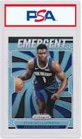 Zion Williamson 2019 Panini Prizm Rookie Emergent Silver #7 Zion Williamson 2019 Panini Prizm Rookie Emergent Silver #7