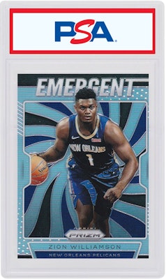 Zion Williamson 2019 Panini Prizm Rookie Emergent Silver #7 Buy Zion Williamson 2019 Panini Prizm Rookie Emergent Silver #7