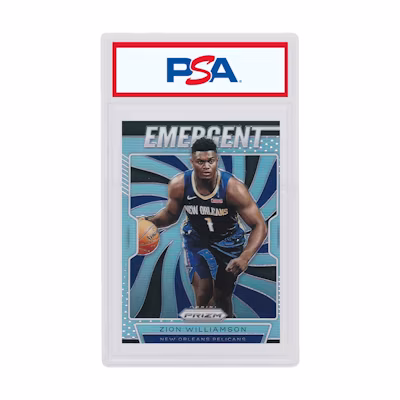 Zion Williamson 2019 Panini Prizm Rookie Emergent Silver #7