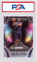 Zion Williamson 2019 Panini Rookie Fireworks #26 Zion Williamson 2019 Panini Rookie Fireworks #26