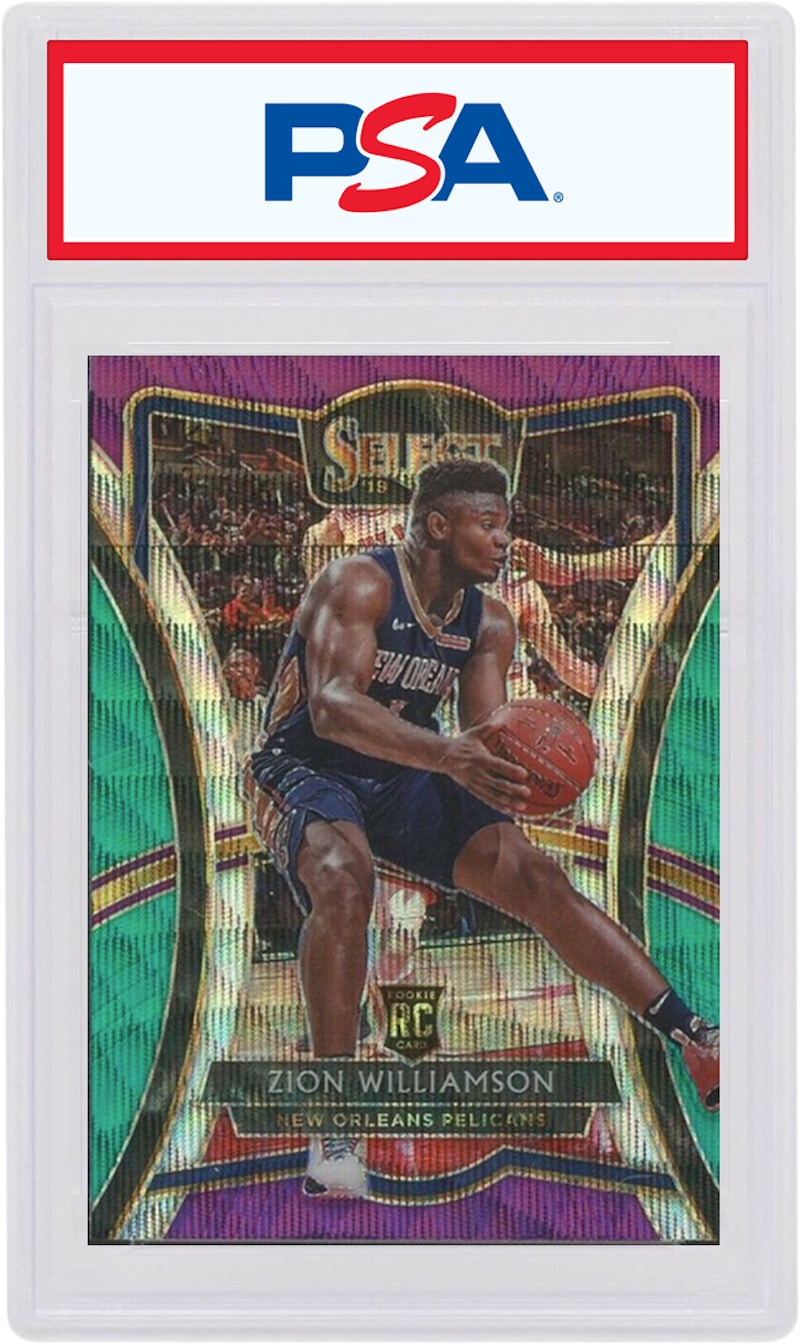 Buy 錫安‧威廉森 2019 Panini Select 新秀三色 #199