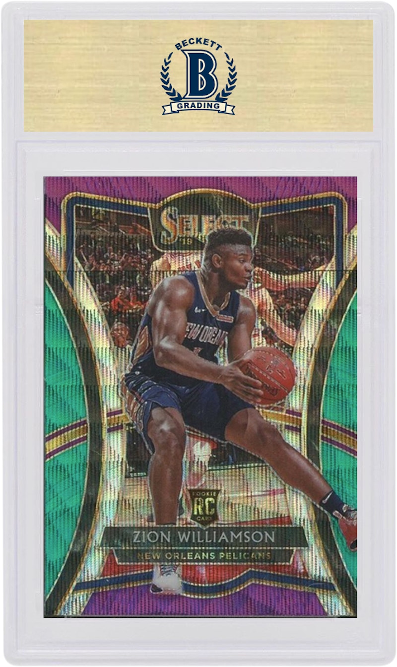 Zion Williamson 2019 Panini Select Rookie Tri-Color #199 圖 2